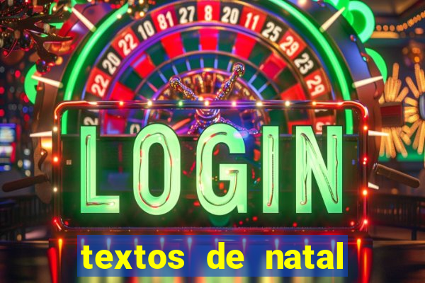 textos de natal para imprimir